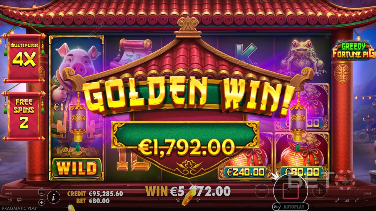 Bonusfunktioner Forklaret i Greedy Fortune Pig fra Pragmatic Play