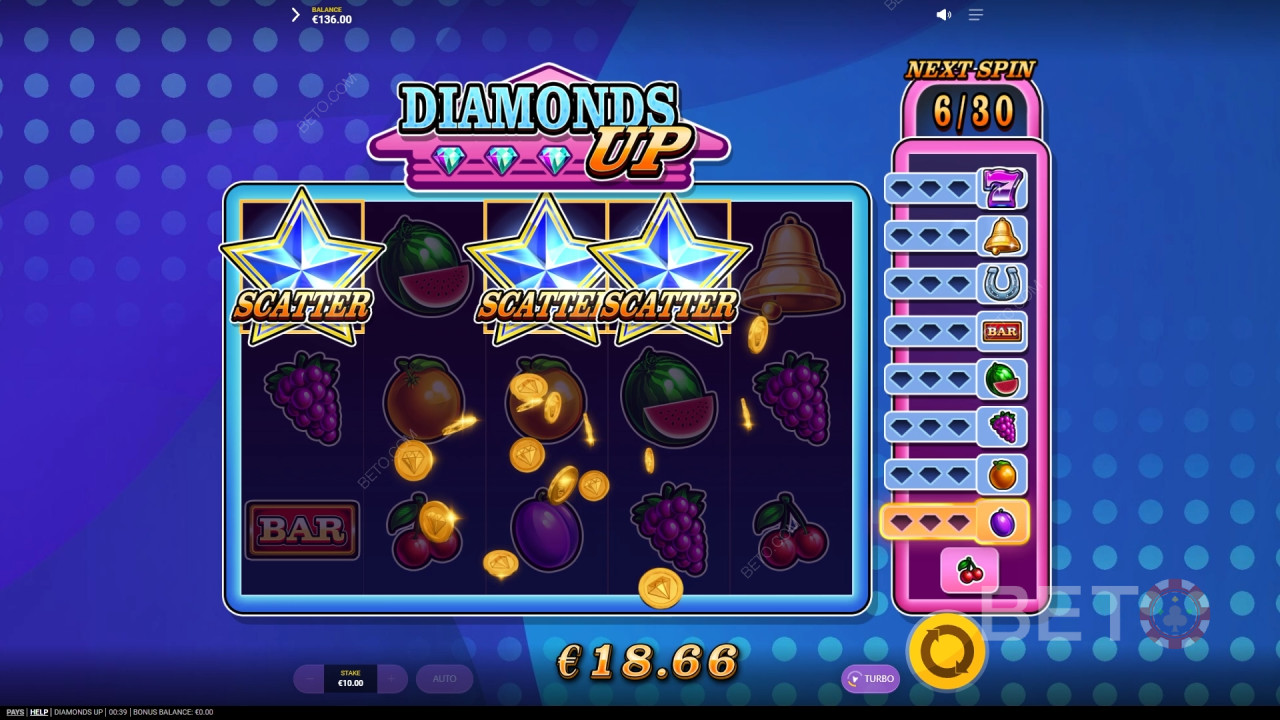 Er Diamonds Up et godt spil?
