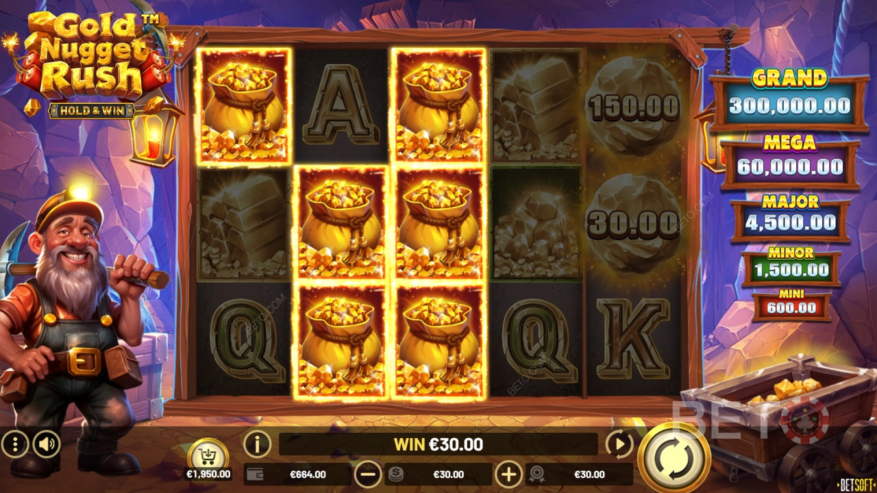Skal du spille Gold Nugget Rush?