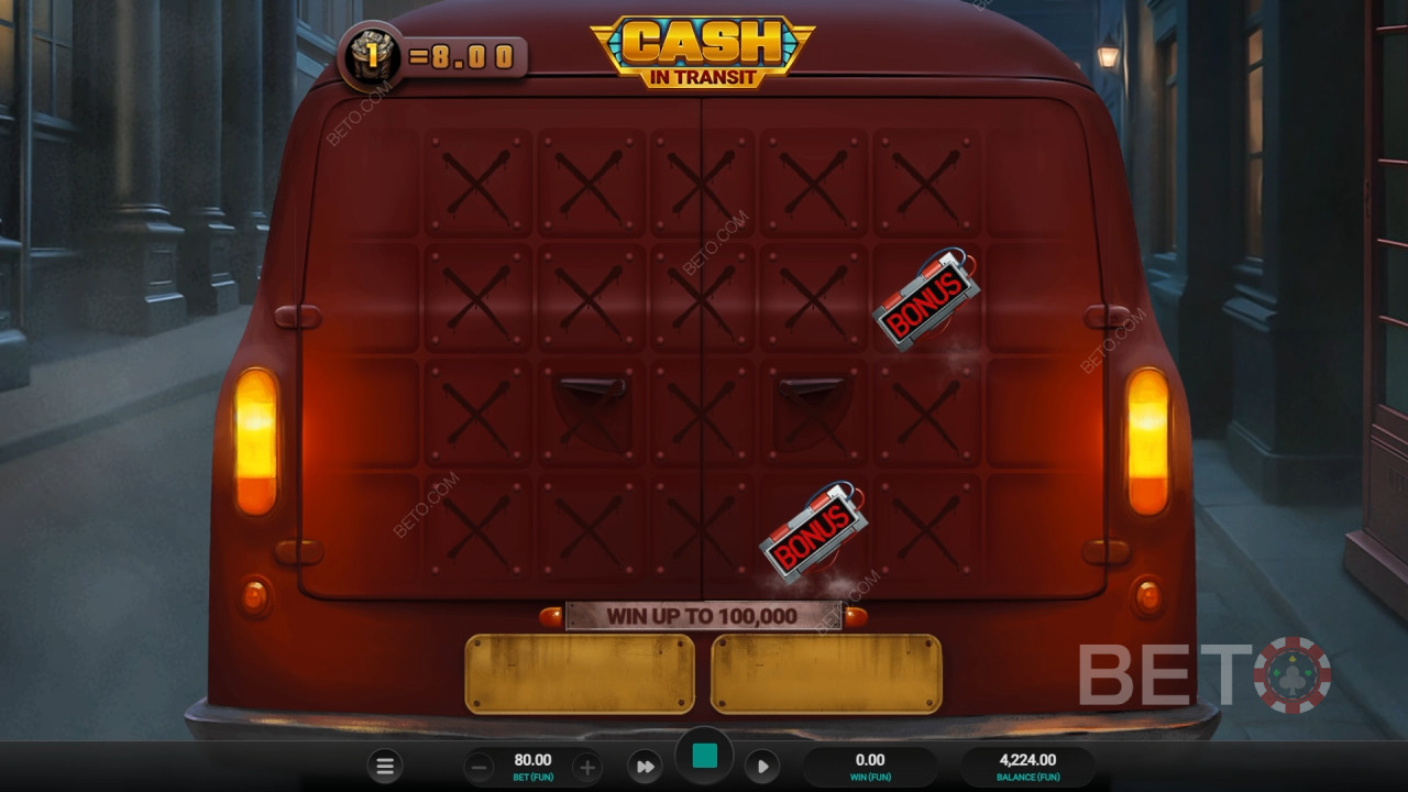 Bonusfunktioner Forklaret i Cash in Transit fra Relax Gaming
