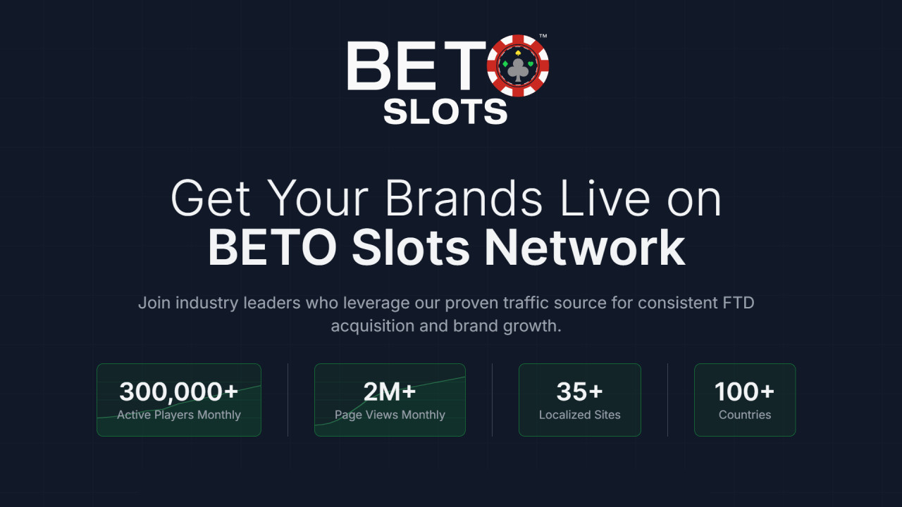 Samarbejd med BETO Slots | Affiliate & Operatør Partnerskaber