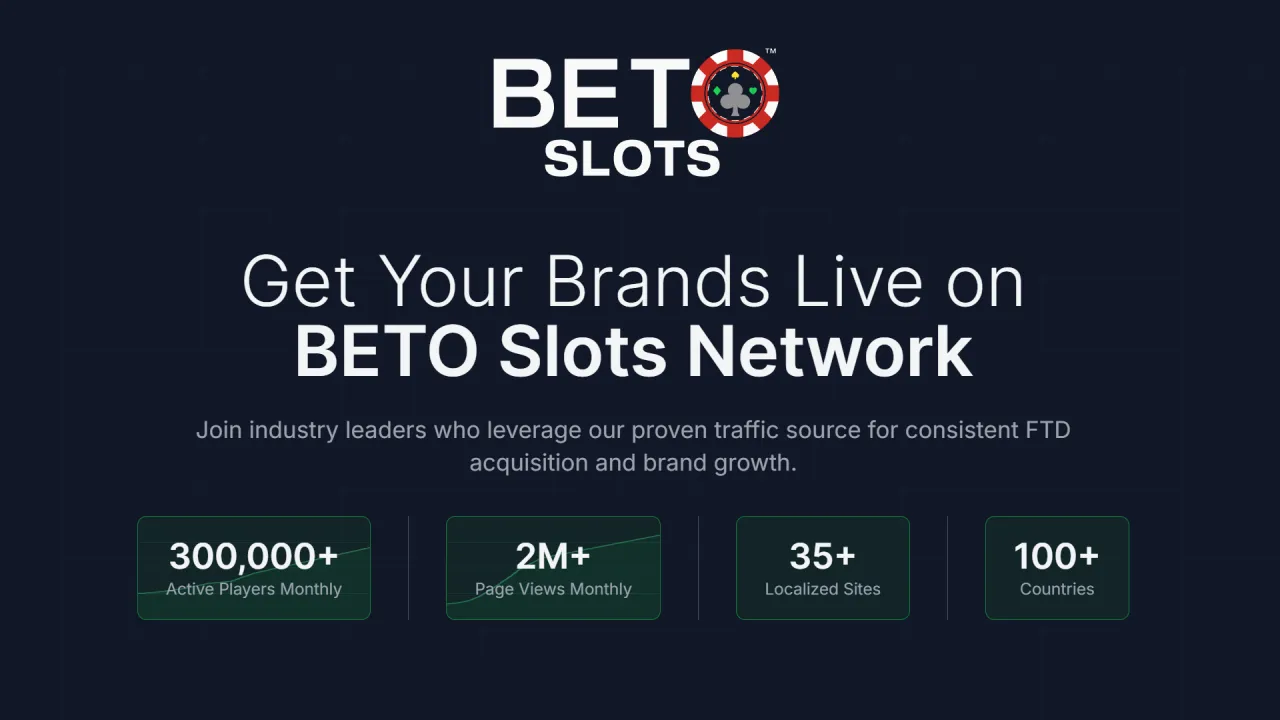 Samarbejd med BETO Slots | Affiliate & Operatør Partnerskaber