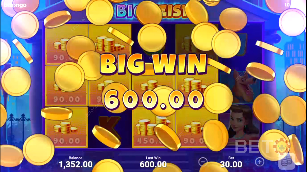 Spil Big Heist nu og vind kontantpræmier op til 3.170 gange din indsats
