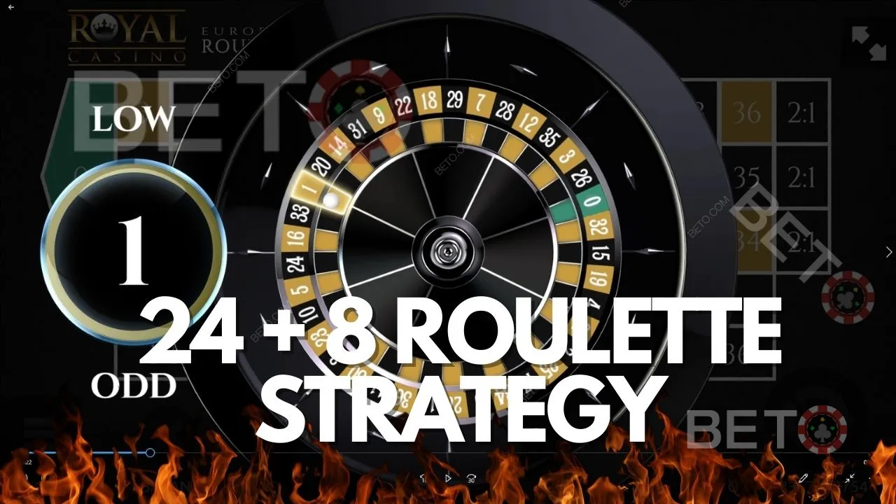 Lær at bruge 24+8 Roulette-strategien effektivt i casinoers spilsystemer
