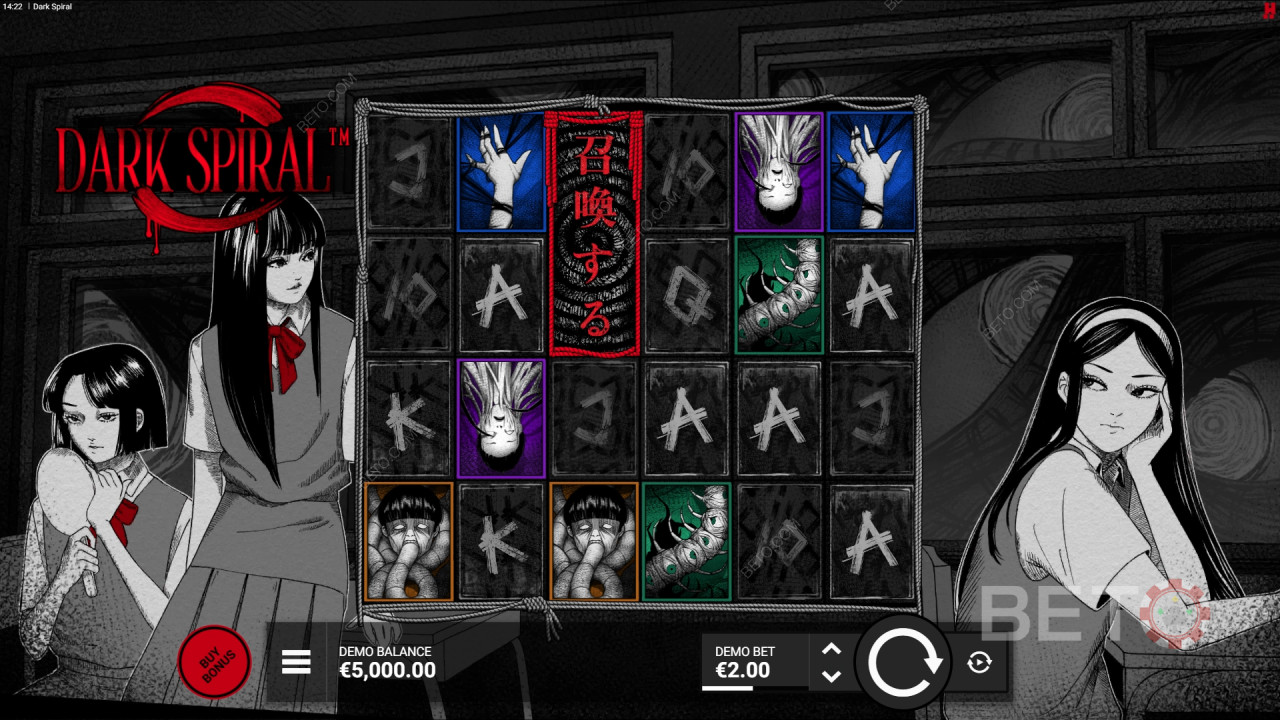 Dark Spiral Anmeldelse af BETO Spilleautomater