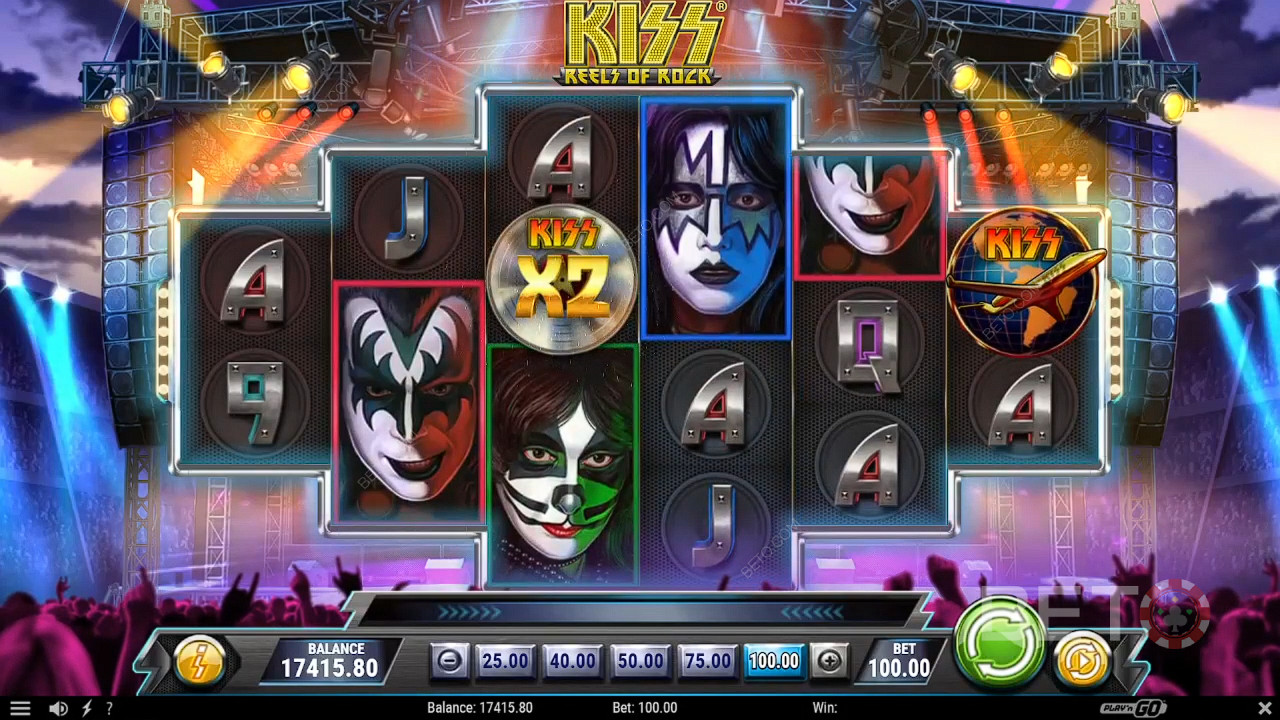 KISS Reels of Rock Spil For sjov