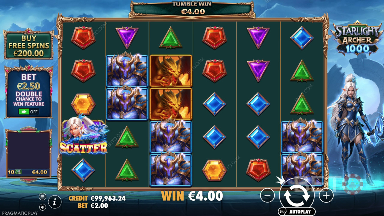 Starlight Archer 1000 Anmeldelse af BETO Slots