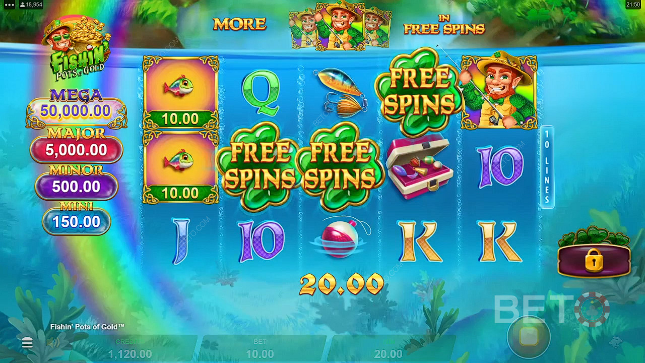 Fishin' Pots Of Gold Spil For sjov