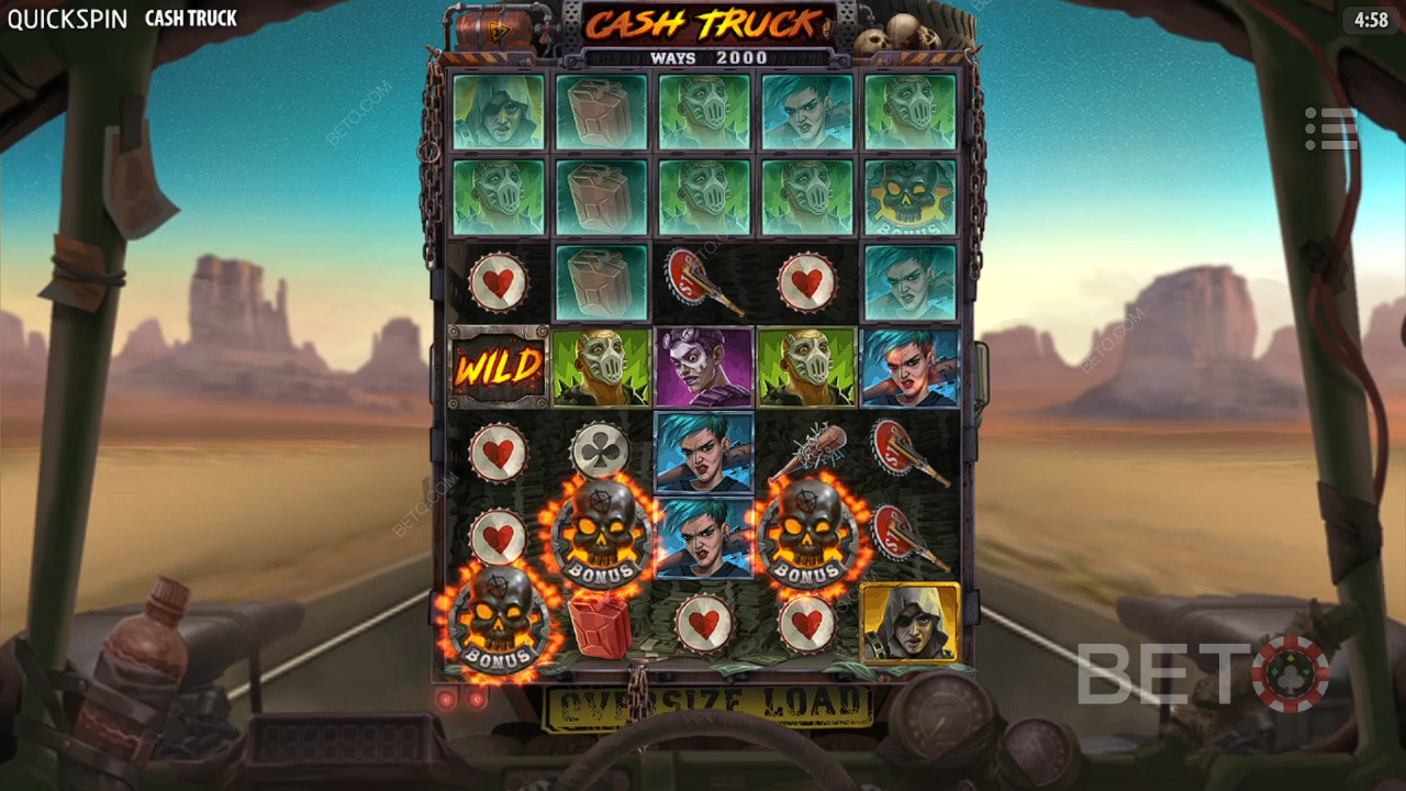 Cash Truck anmeldelse fra BETO Slots