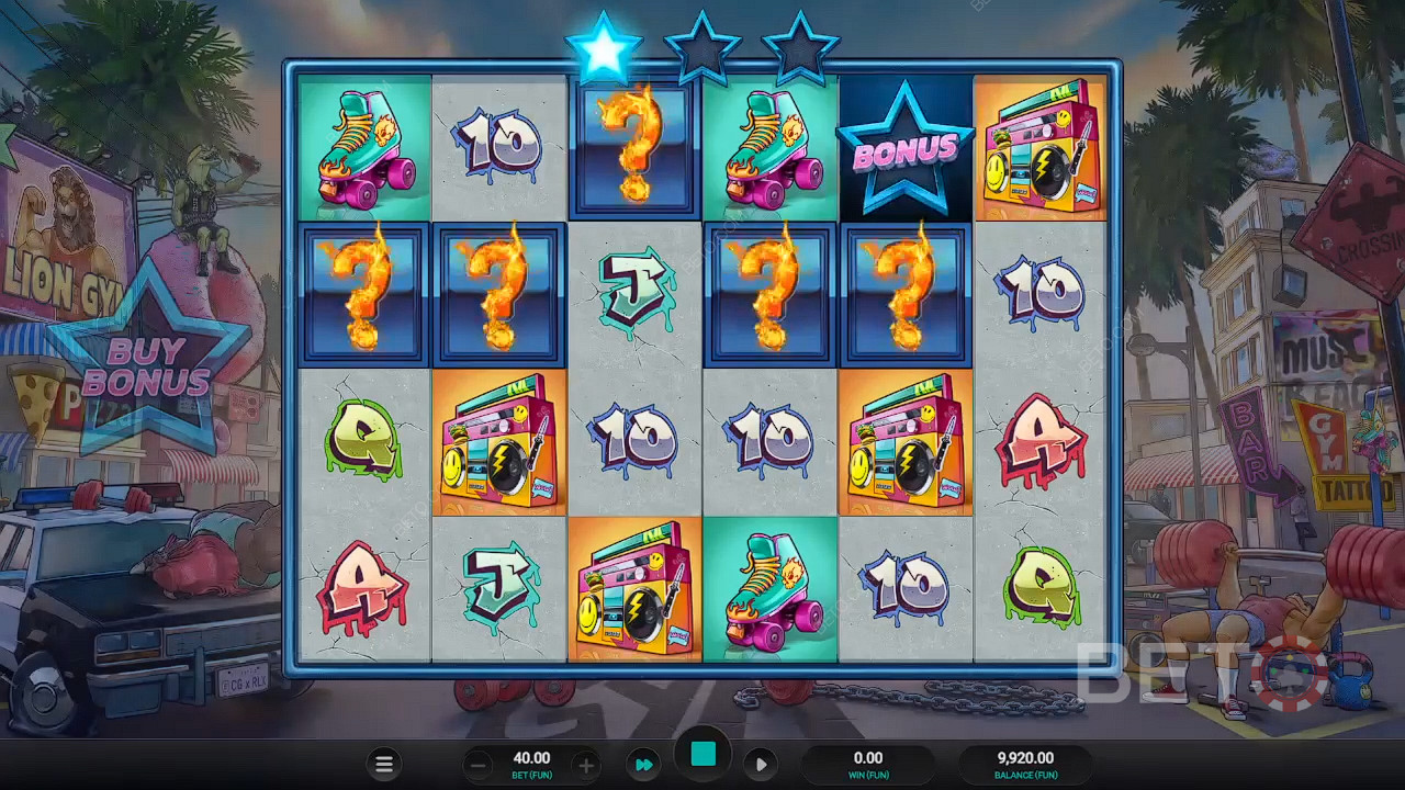 Mysterie symboler giver store gevinster på Beast Mode spilleautomaten