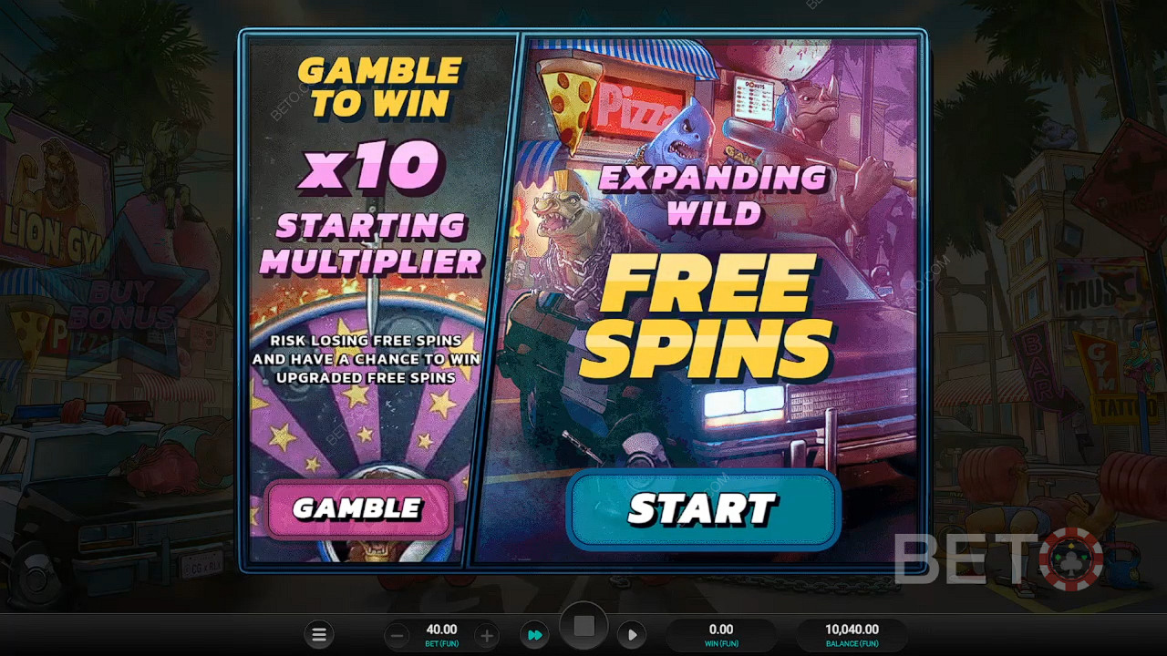 Gamble og vind de opgraderede Free Spins