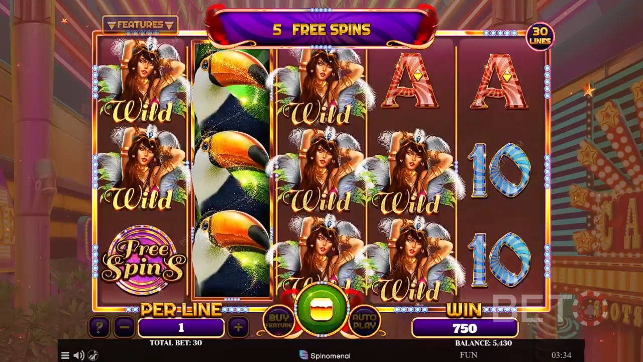 Reels Of Rio Anmeldelse fra BETO Slots