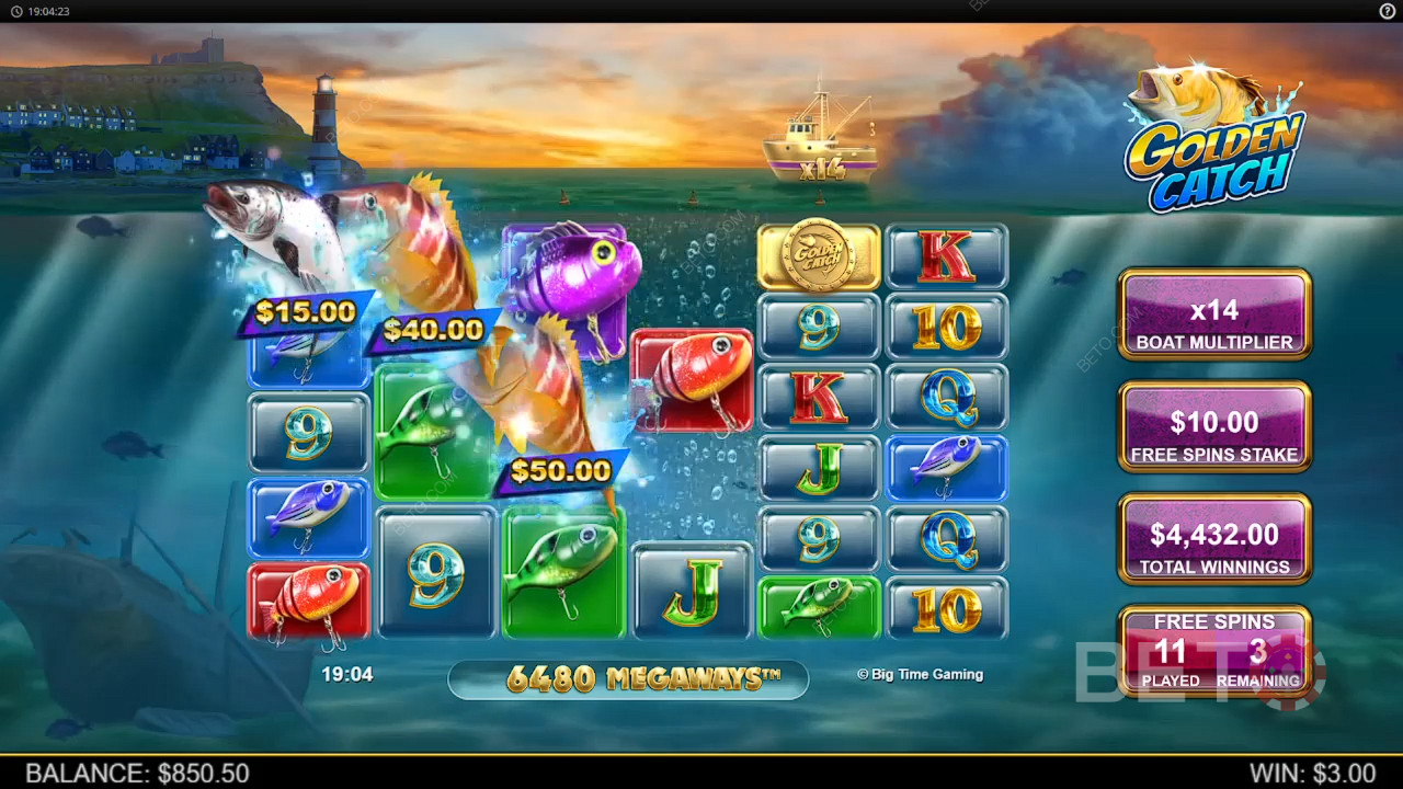 Golden Catch: Anmeldelse fra BETO Slots