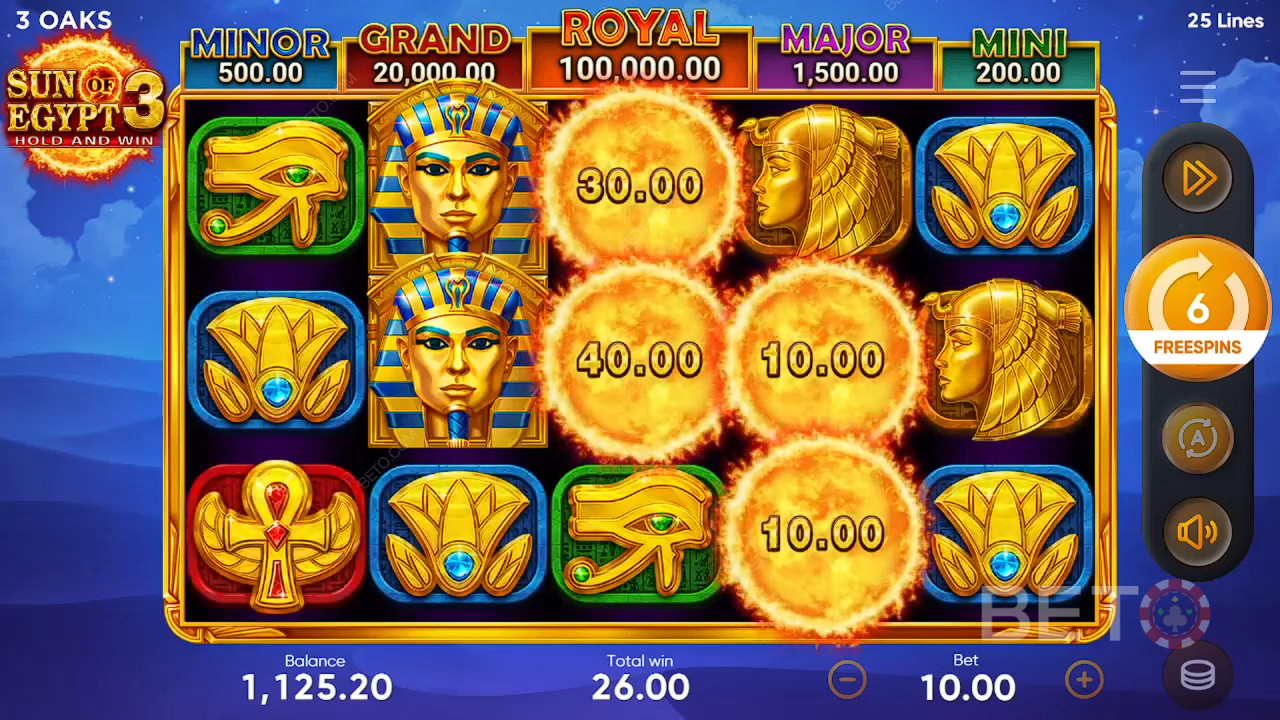 Anmeldelse af Sun of Egypt 3 på BETO