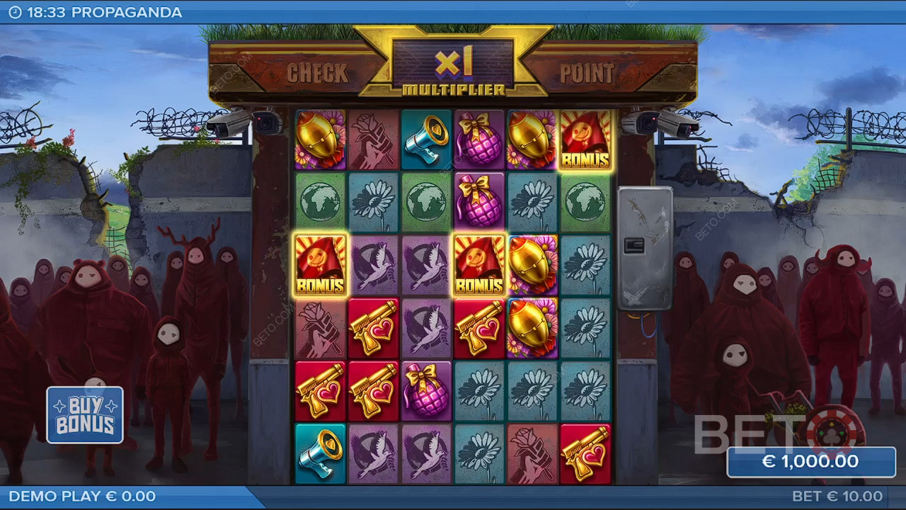 Propaganda anmeldelse fra BETO Slots