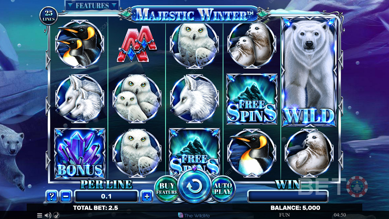 Majestic Winter Spil For sjov