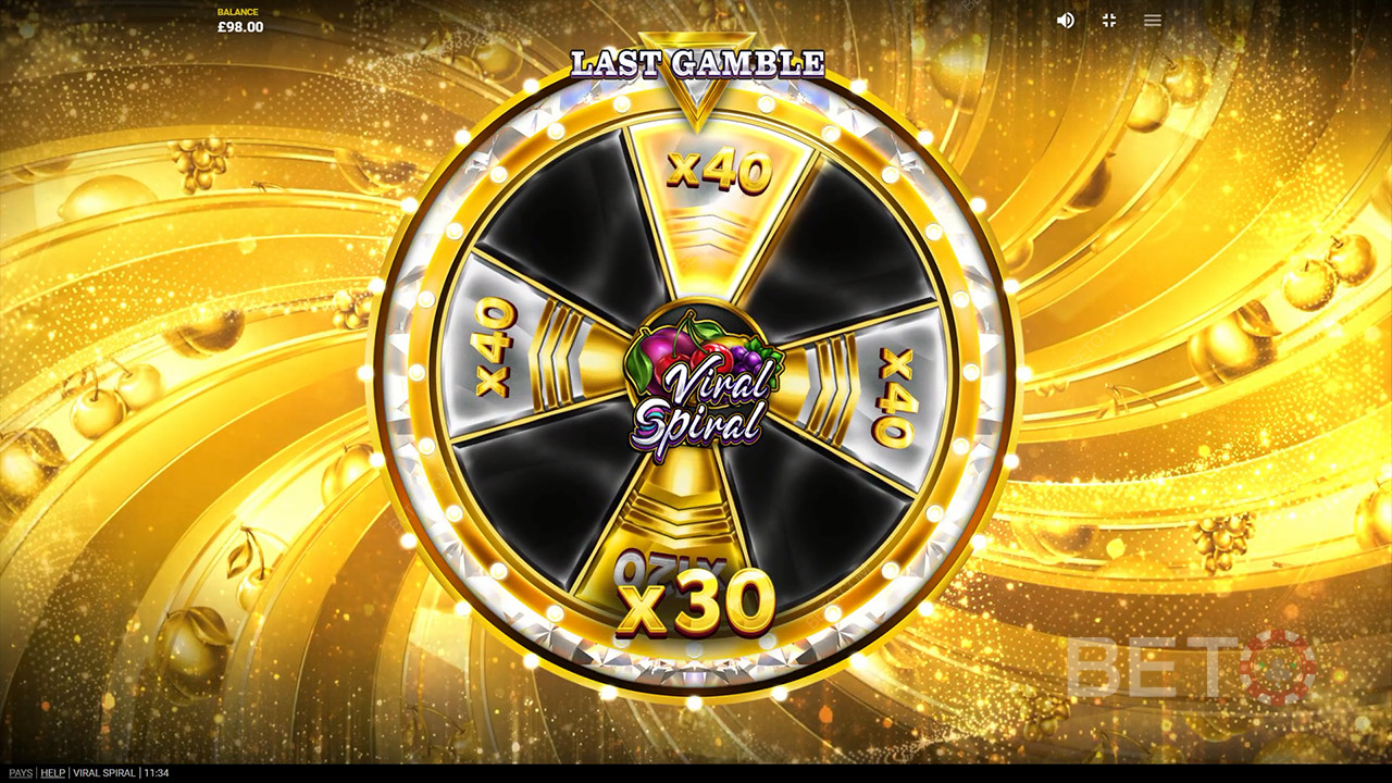 Viral Spiral anmeldelse fra BETO Slots