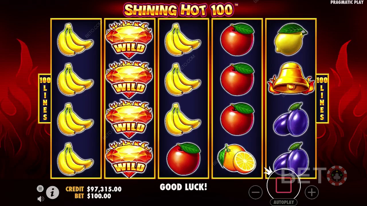 Anmeldelse af Shining Hot 100 på BETO