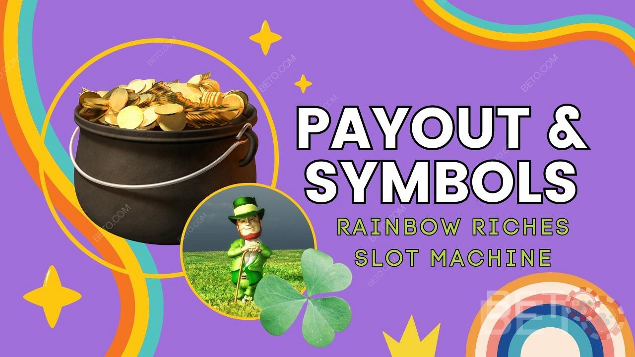 Udbetaling of symboler i Rainbow riches