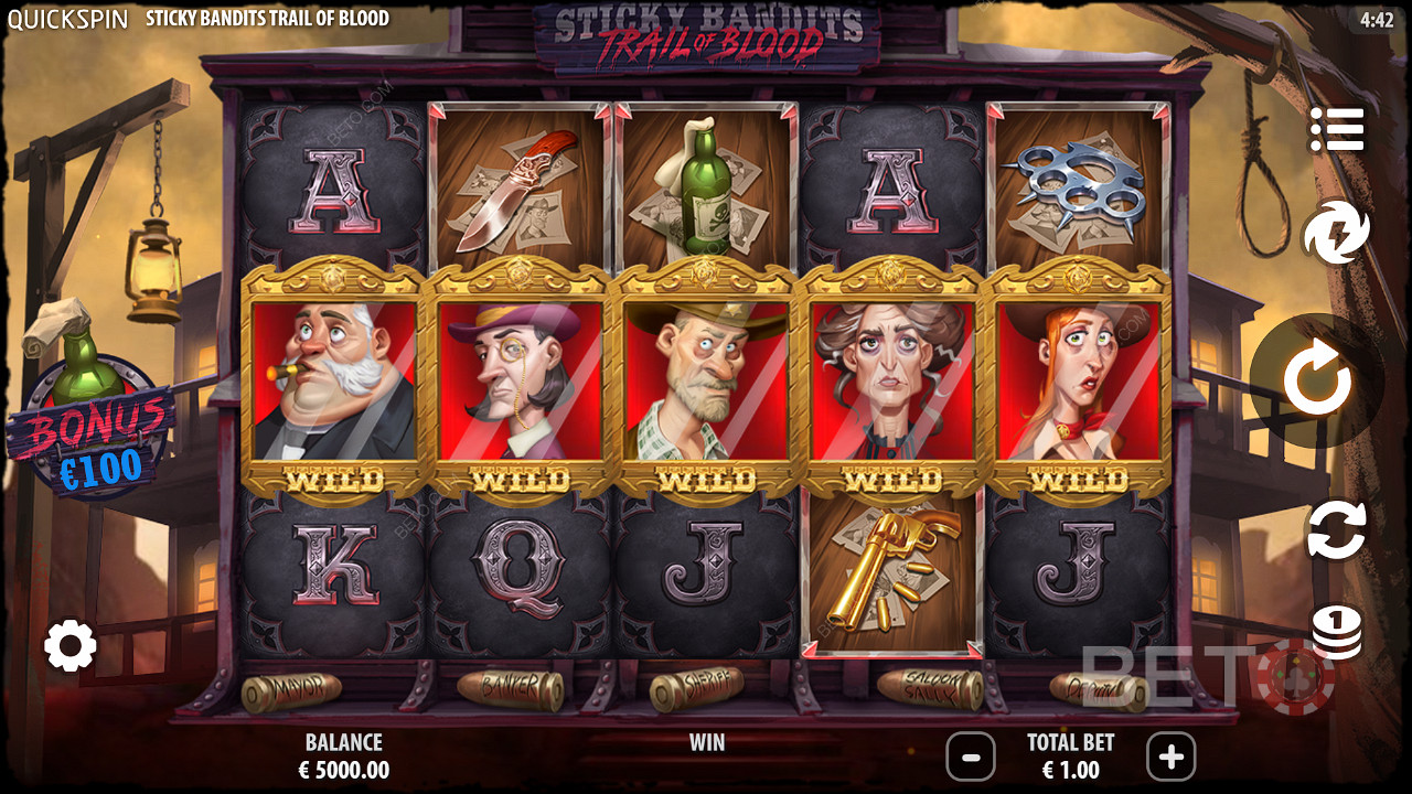 Sticky Bandits Trail of Blood Spil For sjov