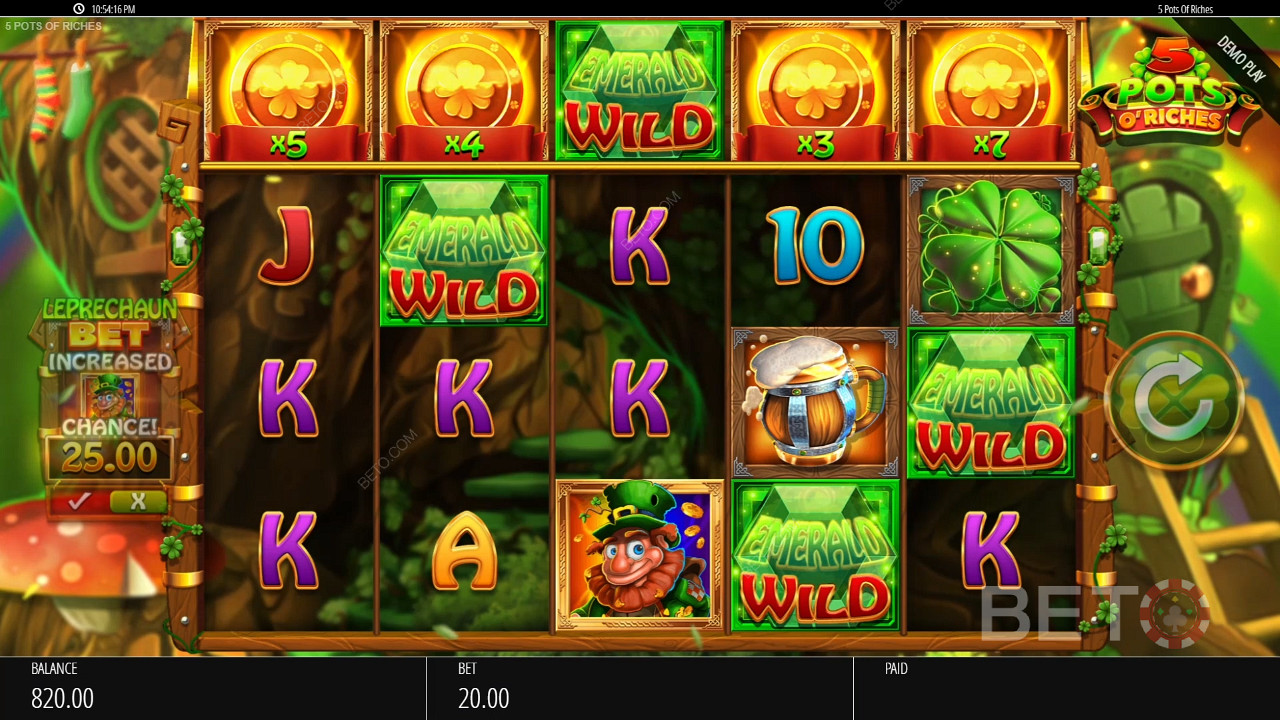 5 Pots O'Riches Spil For sjov