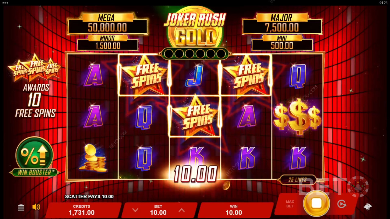 Anmeldelse af Joker Rush Gold på BETO