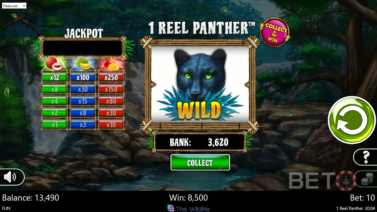 1 Reel Panter Anmeldelse fra BETO Slots