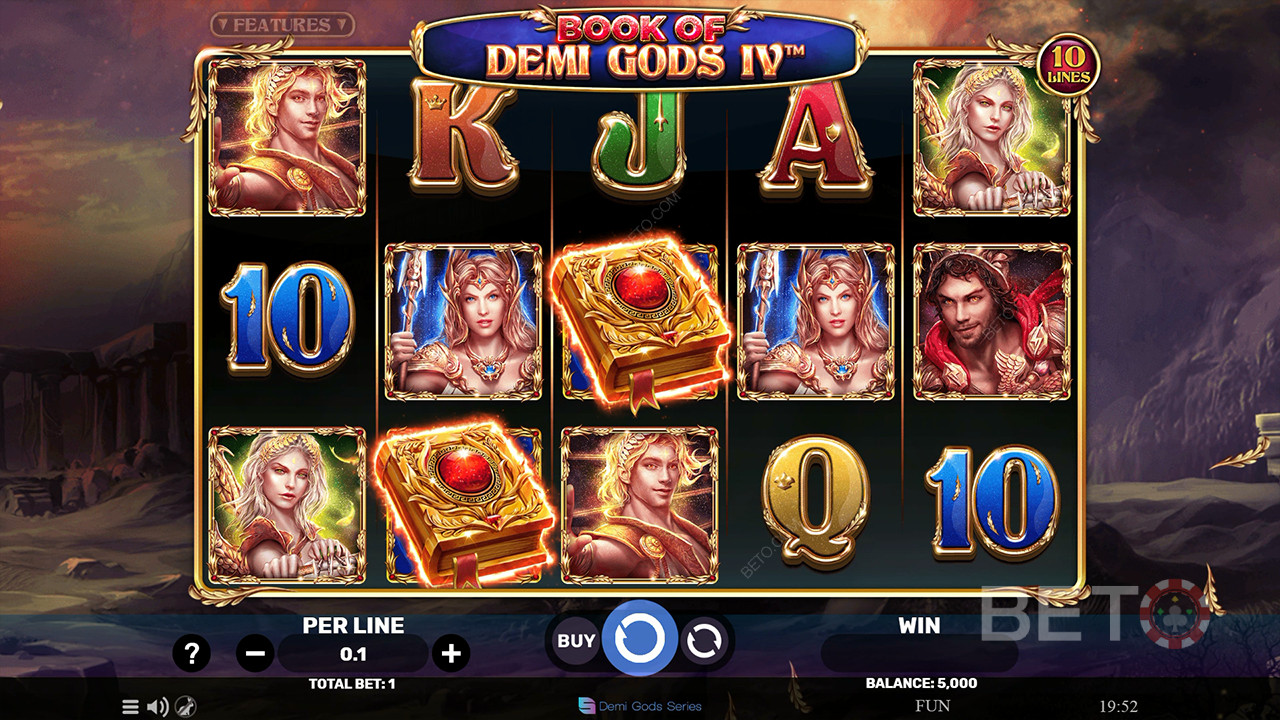Anmeldelse af Book Of Demi Gods IV på BETO