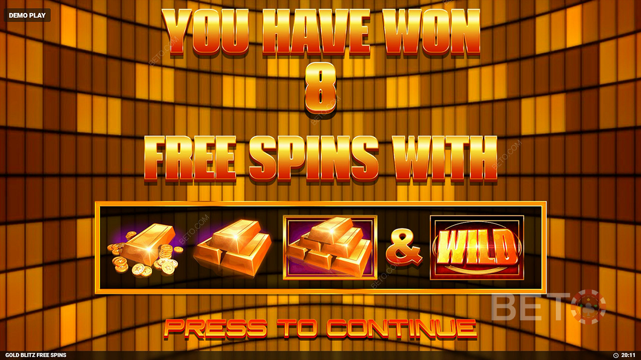 Vurdering af Gold Blitz Gratisspil Automaten