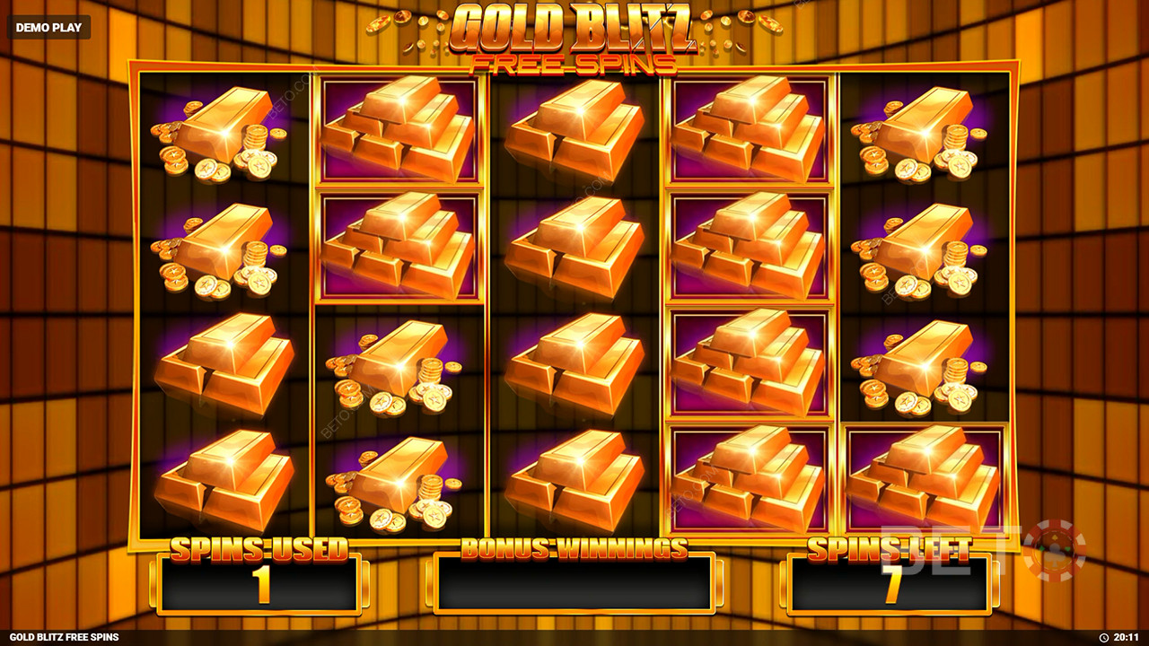 Sådan spiller du Gold Blitz gratisspil fra Blueprint