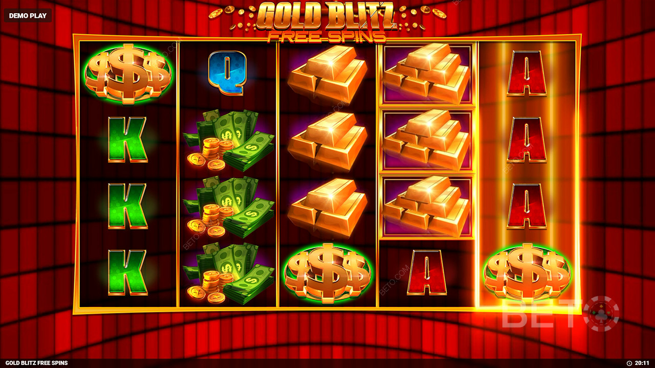 Gold Blitz Gratis Spins Anmeldelse fra BETO