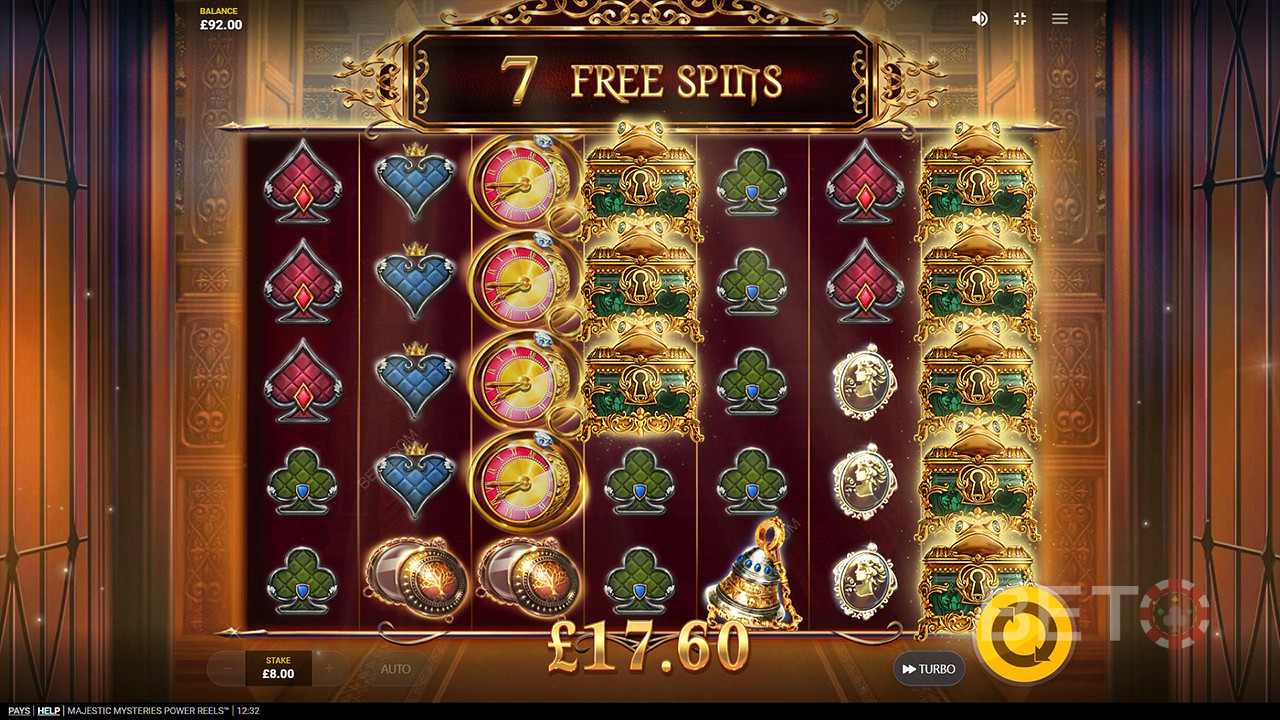 Majestic Mysteries Power Reels Spil For sjov