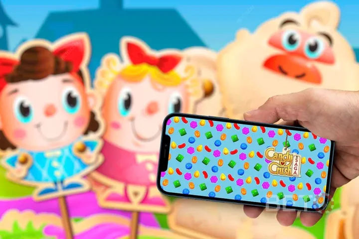 Kan du ramme bonussymbolet? Prøv Candy Crush spilleautomater gratis på beto.dk