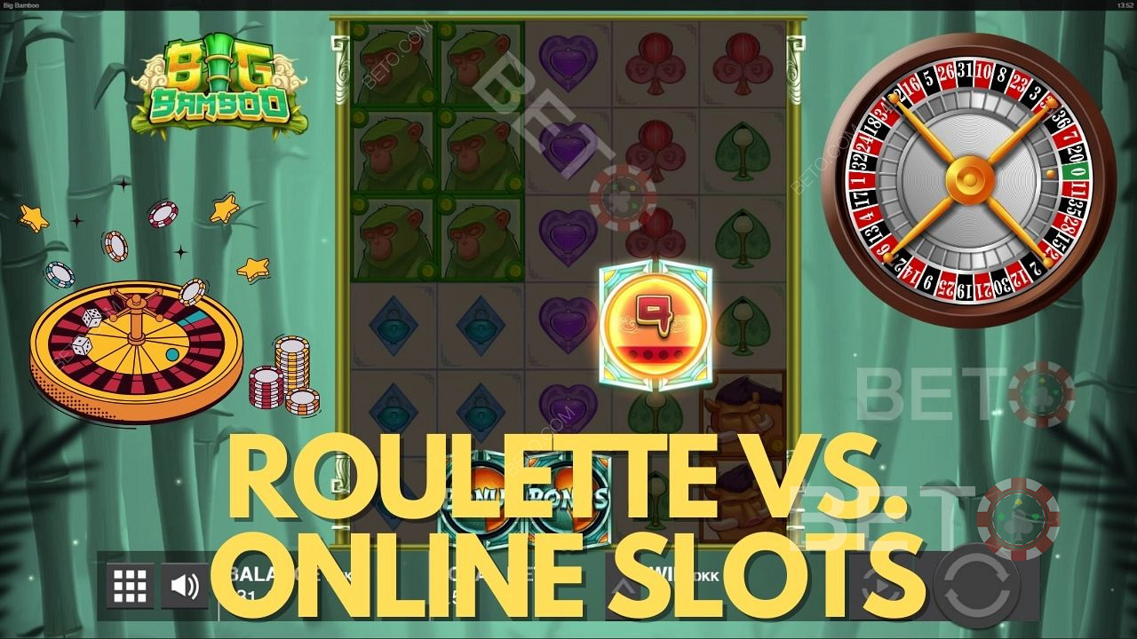 Spilleautomater vs. Roulette - Hvad er det bedste Casino Spil