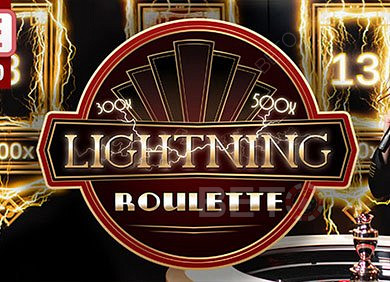 Nogle spillere bruger også strategien i lightning roulette.