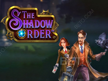 Spil på The Shadow Order spillemaskinen med høj RTP gratis!