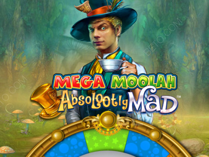 Mega Moolah er et Las Vegas spil med bonusspil og spilfunktioner Las Vegas style.