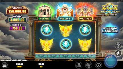Zeus Lightning Riches Power Combo Spillemaskine » Spil for Sjov & Anmeldelse! (2025)