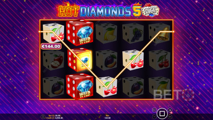 Hot Diamonds 5 Dice Spillemaskine » Spil for Sjov & Anmeldelse! (2025)
