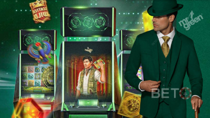 Gratis spins uden omsætningskrav hos Mr Green
