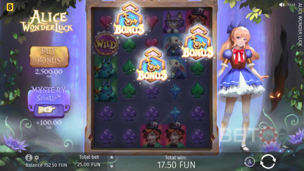 Alice WonderLuck Spillemaskine » Spil for Sjov & Anmeldelse! (2025)