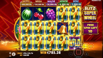 Blitz Super Wheel Spillemaskine » Spil for Sjov & Anmeldelse! (2025)