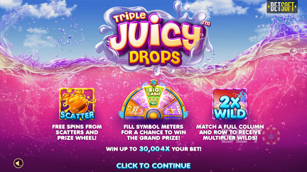 Triple Juicy Drops Spillemaskine » Spil for Sjov & Anmeldelse! (2023)