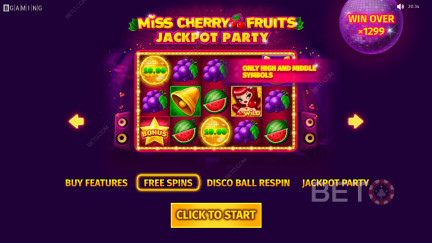 Miss Cherry Fruits Jackpot Party Spillemaskine » Spil for Sjov & Anmeldelse! (2023)