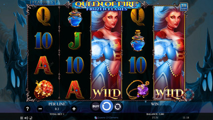 Queen Of Fire - Frozen Flames Spillemaskine » Spil for Sjov & Anmeldelse! (2024)