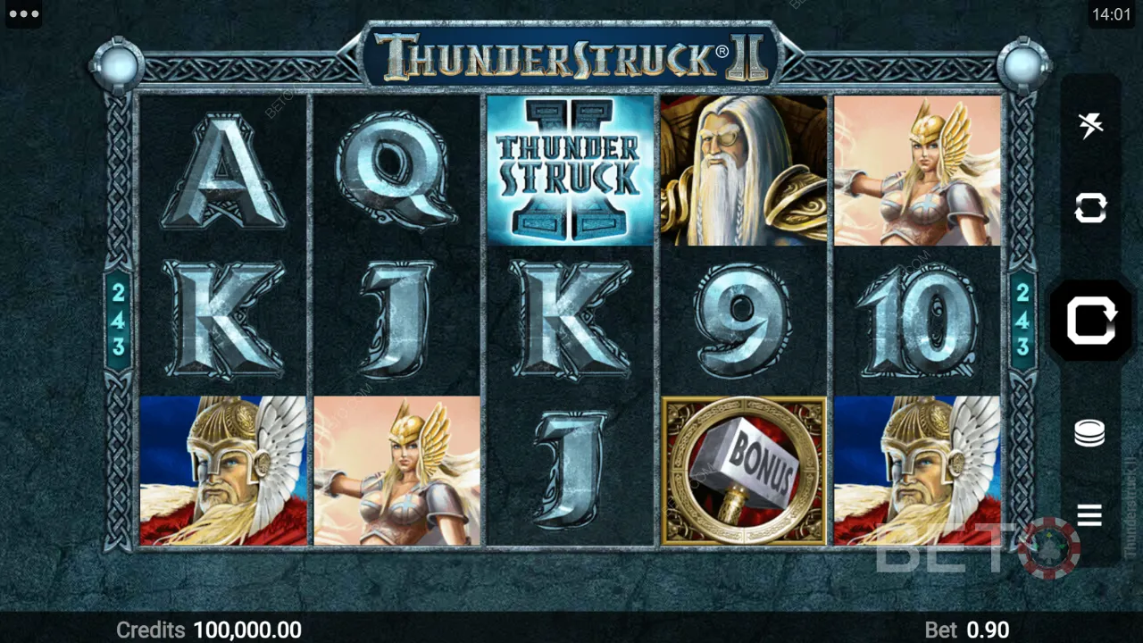 Vind fantastiske udbetalinger i Thunderstruck II
