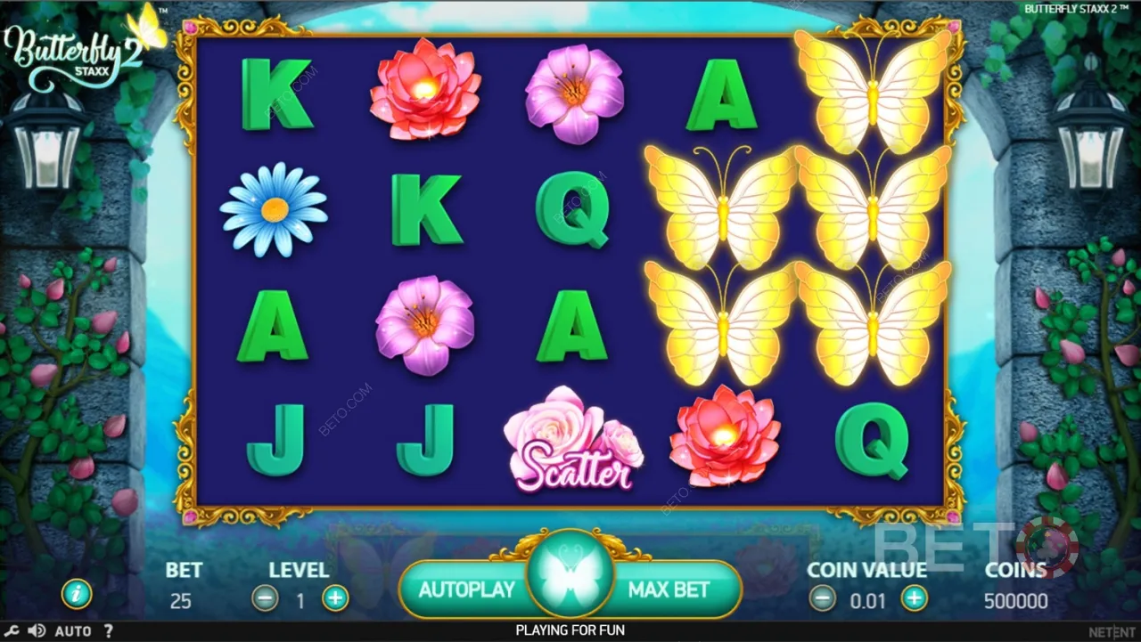 Mega jackpot i Butterfly Staxx 2 gameplay video